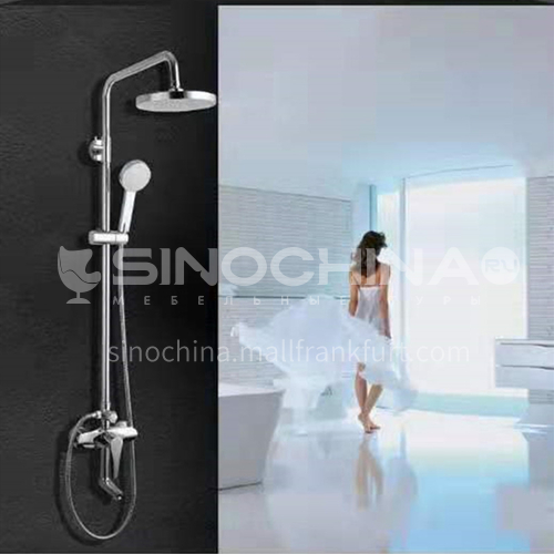 All-copper body, one-key three-control rain shower with large top spray 50079AA